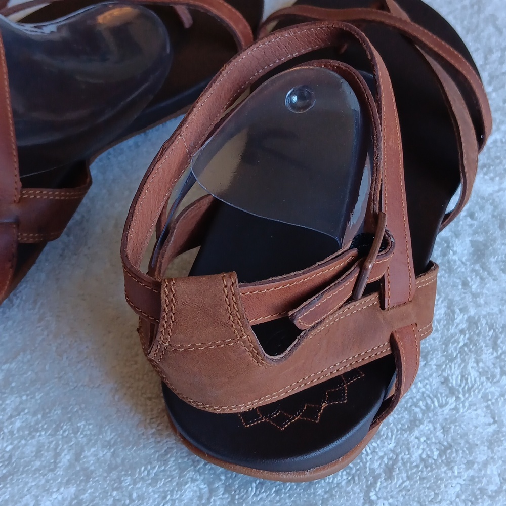 Chaco Brown Strappy Sandals - Picture 9 of 16
